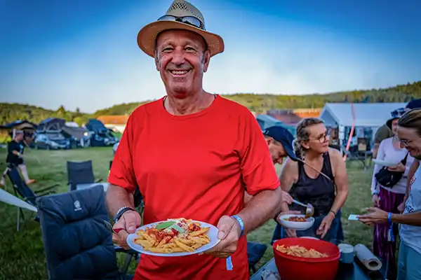 DACHZELT CAMP Bayern 2024 Dachzeltnomaden Mahl