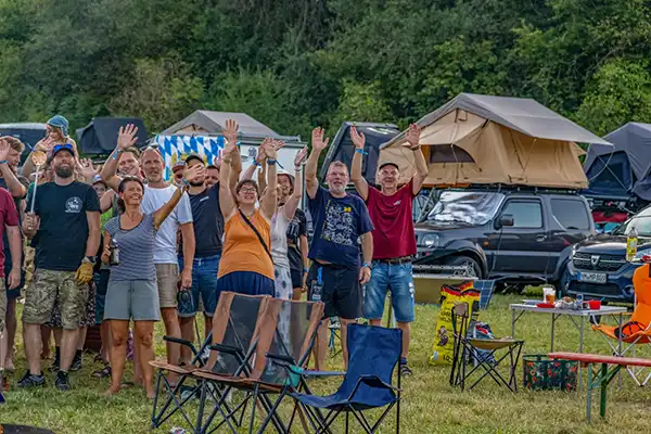 DACHZELT CAMP Bayern 2024 Abschied