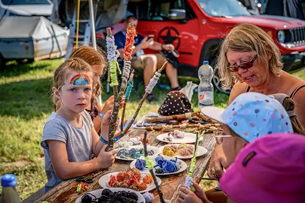 DACHZELT CAMP Bayern 2024 Kinder-Abenteuerland