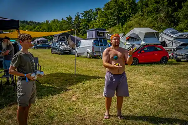 Dachzelt Camp Bayern 2024 Impressionen