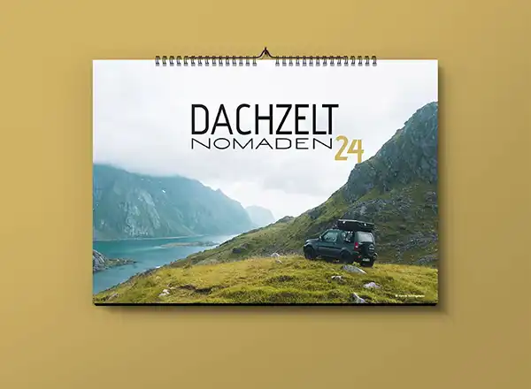 Dachzeltnomaden Kalender 2024 A3