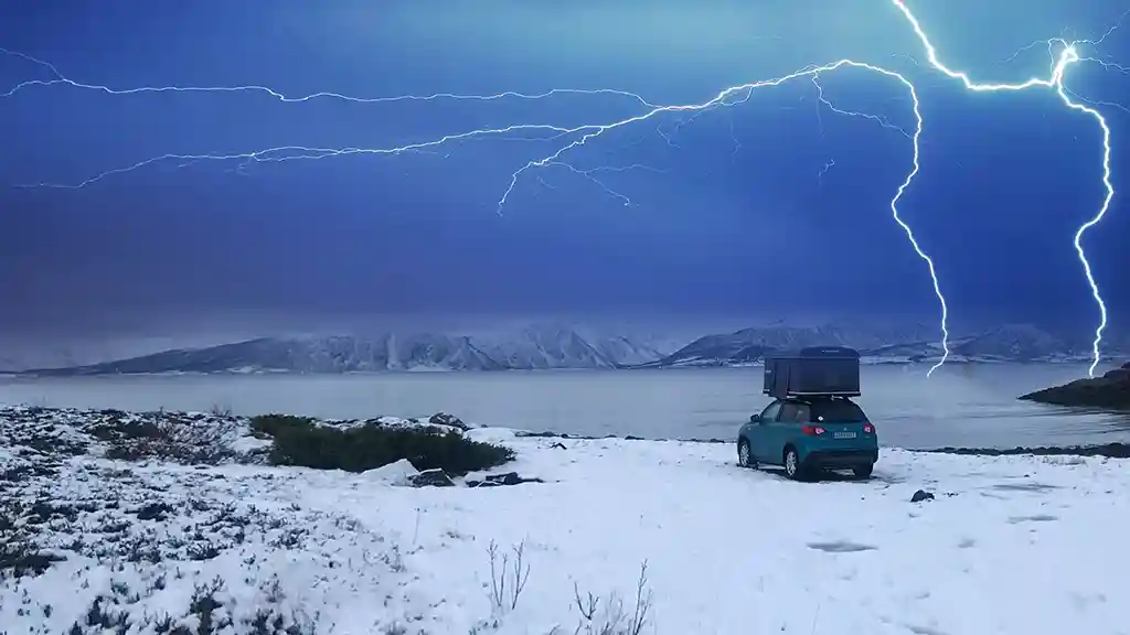 Dachzelt bei jedem Wetter, gewitter Dachzelten bei Gewitter Blitze gefährlich?