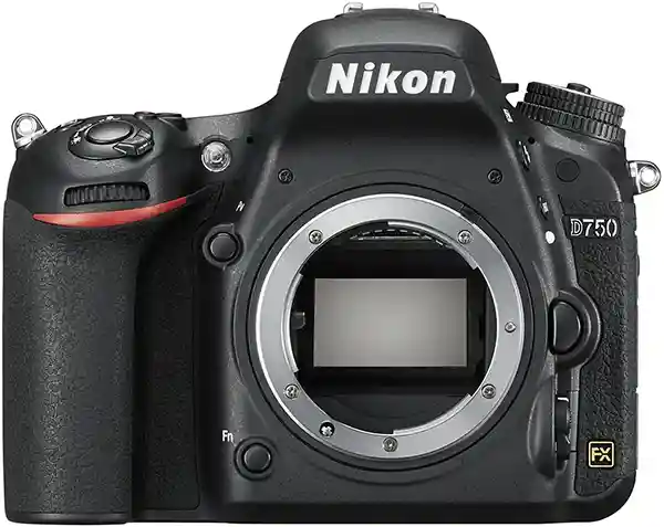 Nikon D750 Vollformat Digital SLR Kamera (24,3 MP, Full-HD Video, EXPEED 4-Prozessor, 3,2 Zoll/8 cm neigbarer Monitor mit 321.000 Bildpunkten, WiFi)