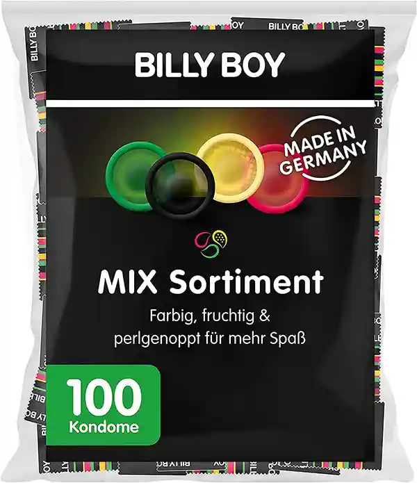 Billy Boy Kondome Mix-Sortiment, 100 Stück