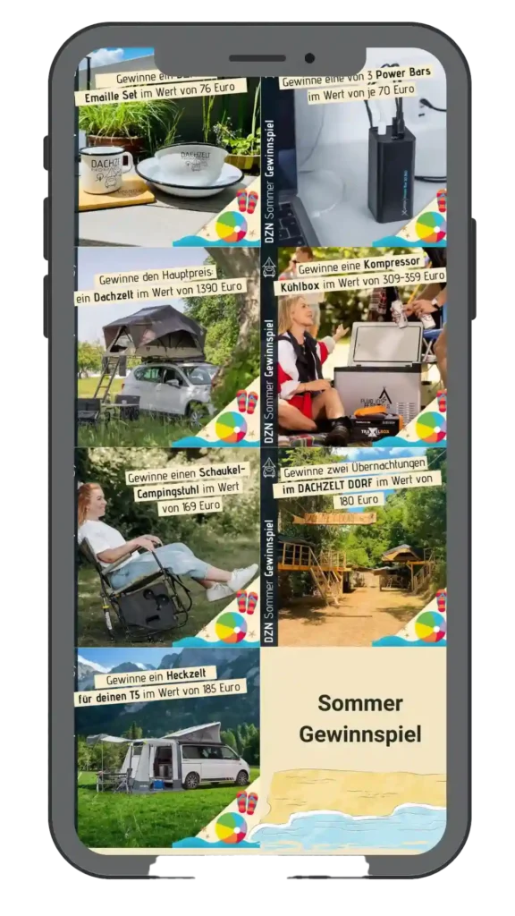 mockup sommer gewinnspiel