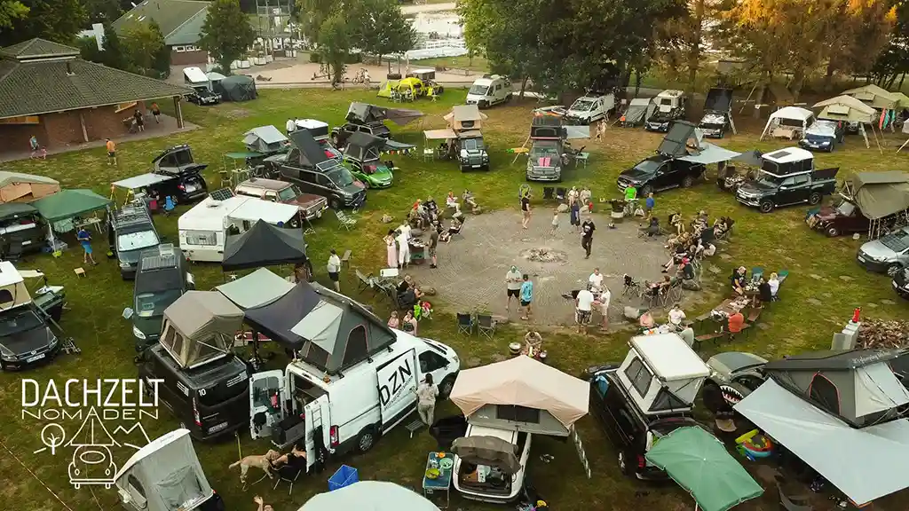 Dachzelt popup goldenstedt dachzeltpark dachzelte im grünen