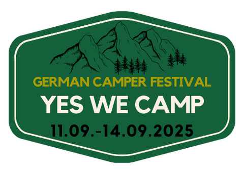 logo yes we camp 2025