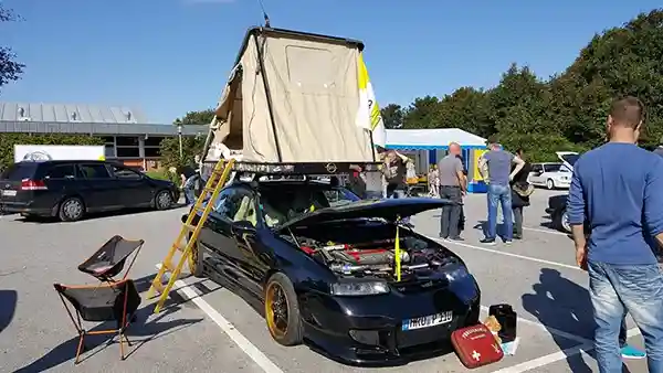 Dachzelt Auto Setup Inspirationen