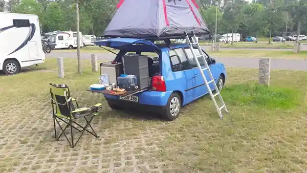 kofferraum ausbau camping