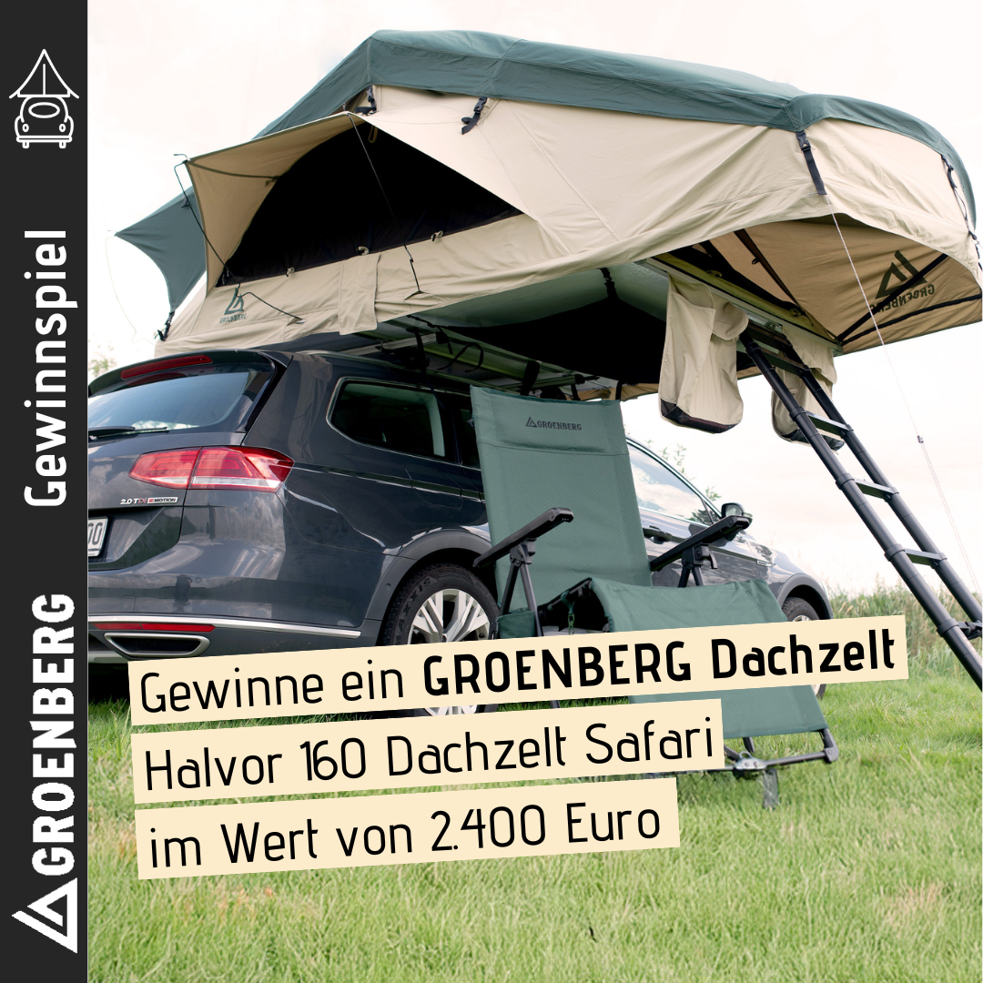 GROENBERG Gewinnspiel Dachzeltnomaden