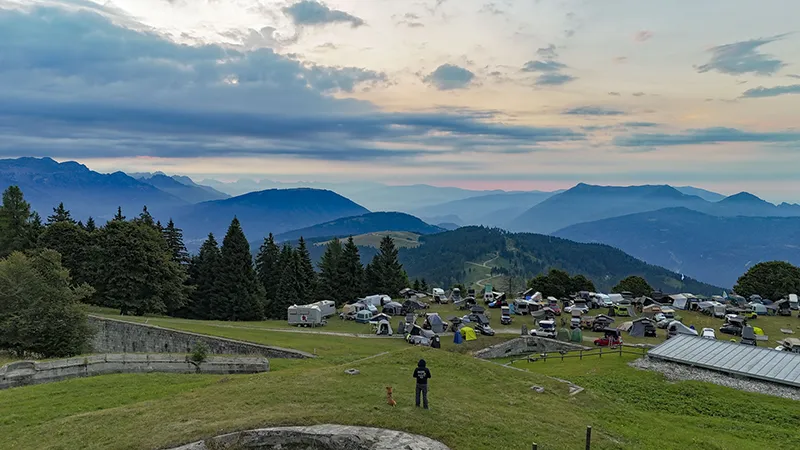 DACHZELT CAMP Italia Forte Leone