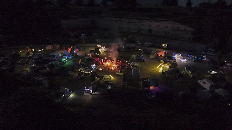 DACHZELT CAMP Italia Forte Leone