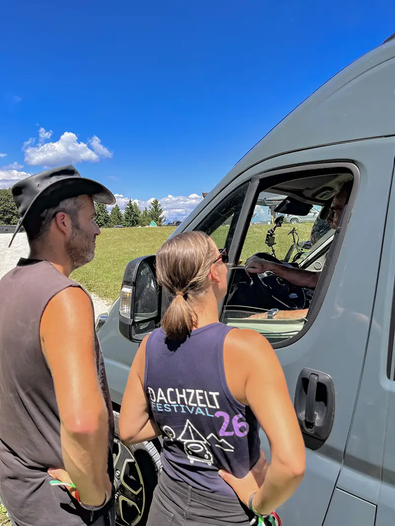 DACHZELT CAMP Italia Forte Leone Anreise