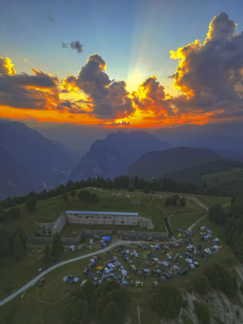 DACHZELT CAMP Italia Forte Leone