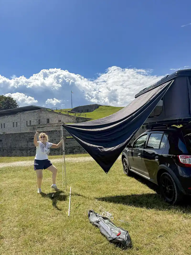 DACHZELT CAMP Italia Forte Leone