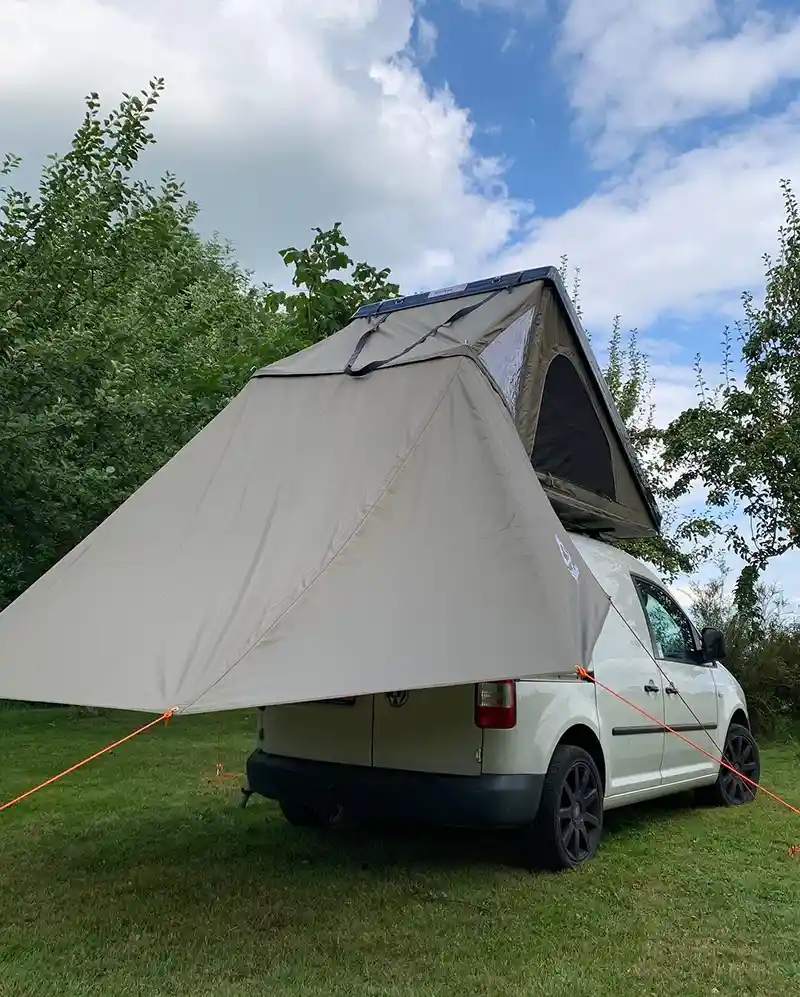 femkesrooftoptent JoyCee + Vorzelt