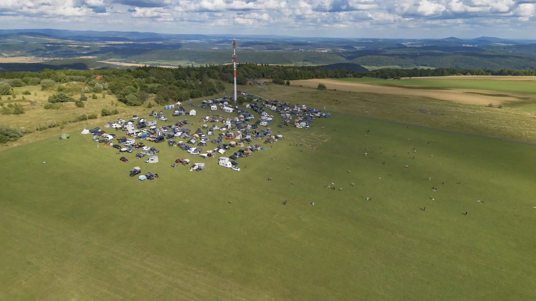 DACHZELT Sommer CAMP 2025 Drachen steigen
