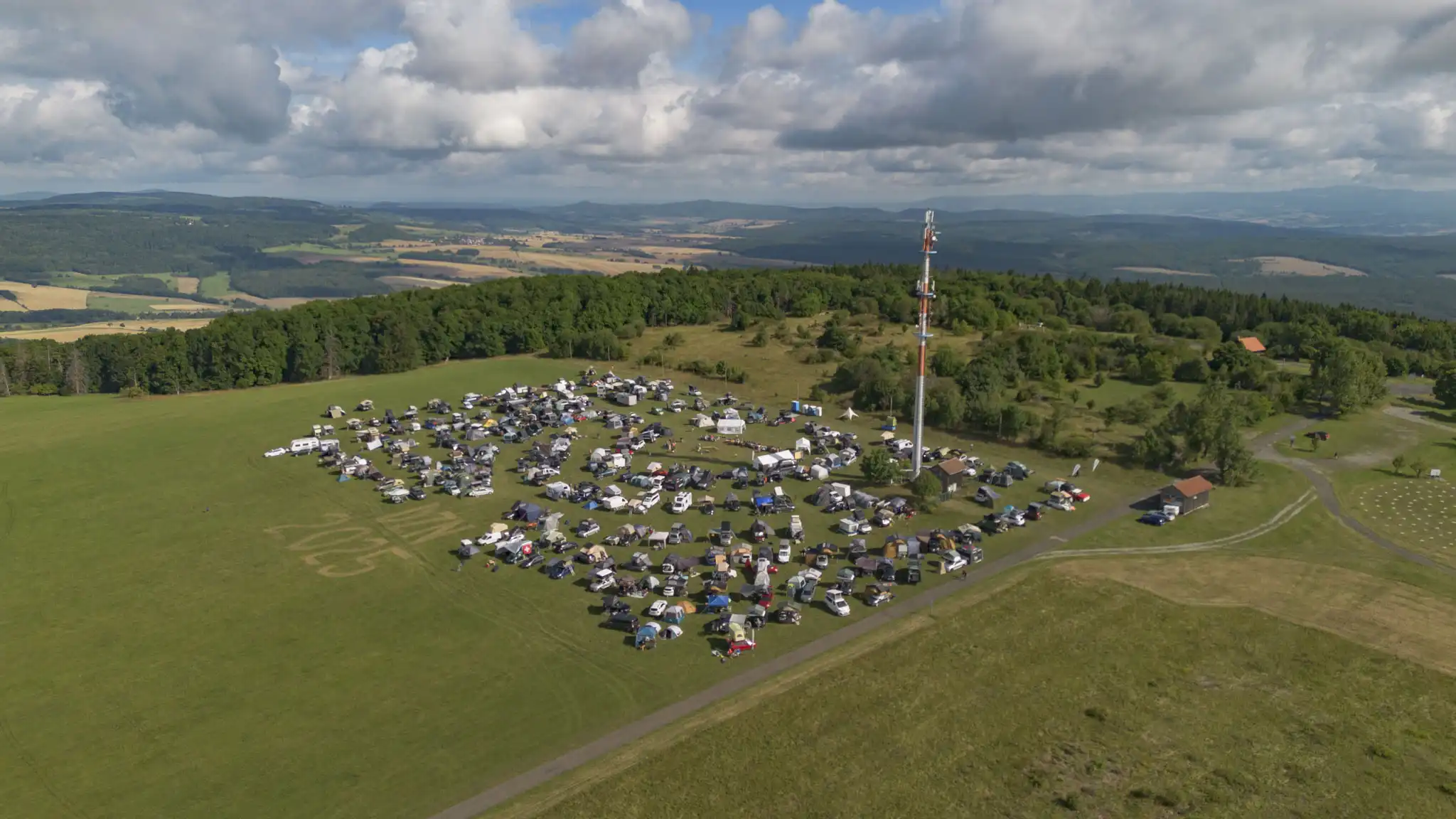 DACHZELT Sommer CAMP 2025 Drohne