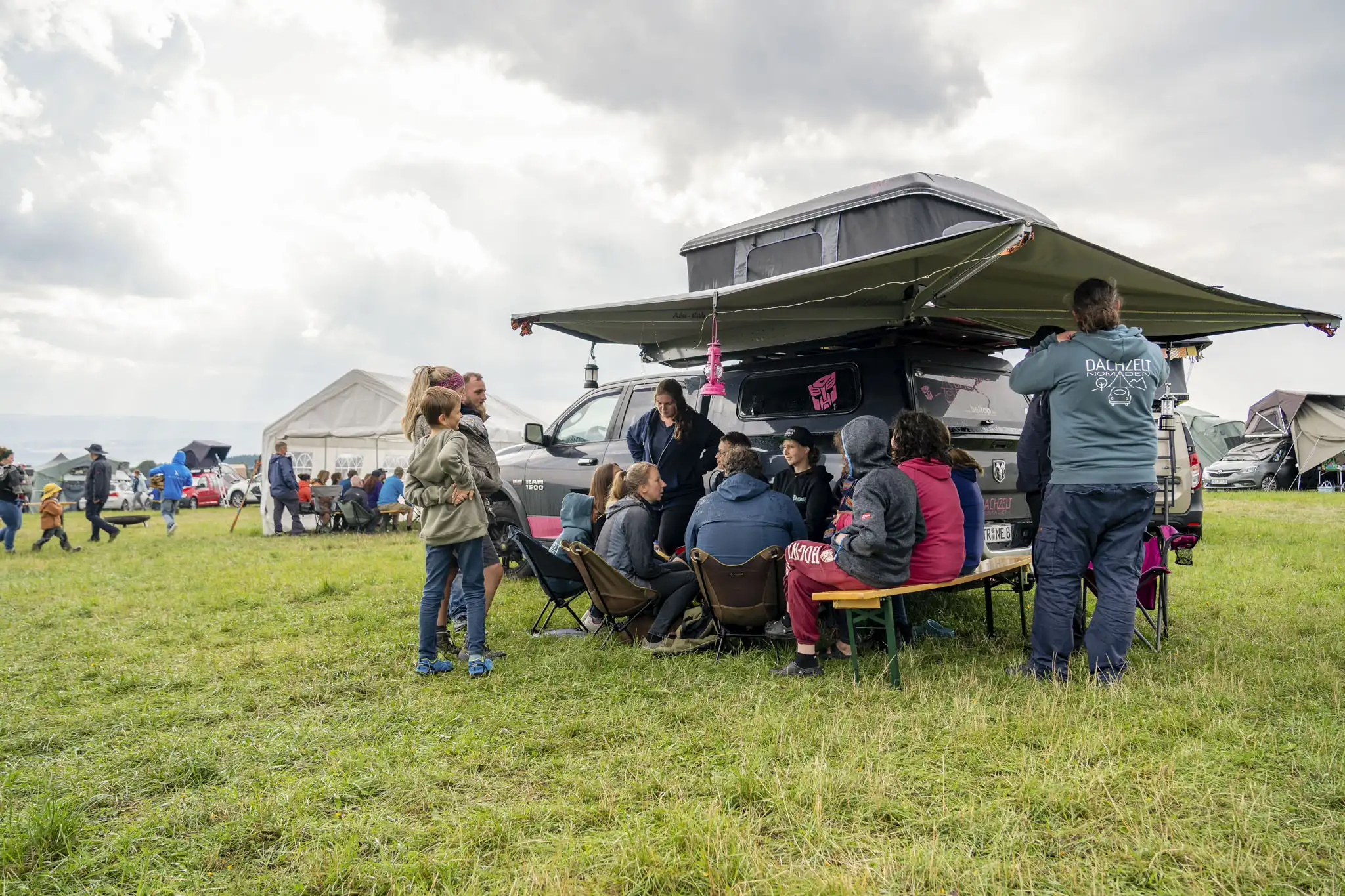 DACHZELT Sommer CAMP 2025 Aktivitäten Black Stories