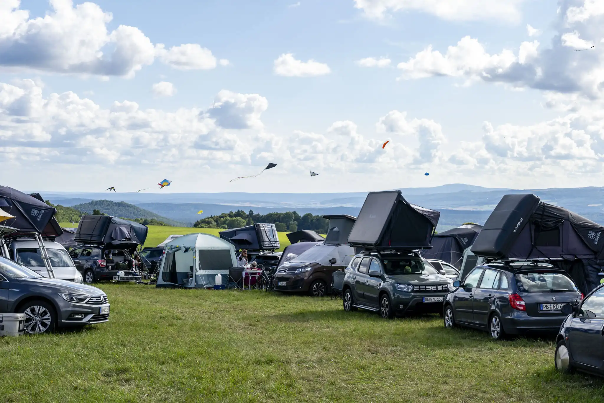 DACHZELT Sommer CAMP 2025 Drachen steigen