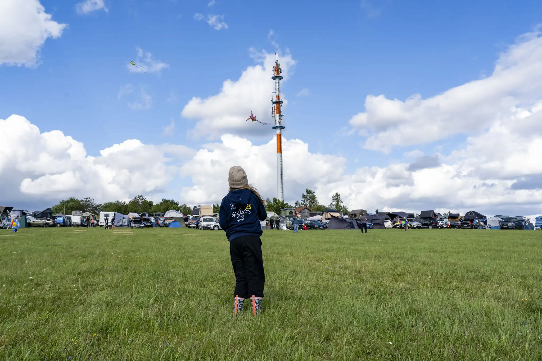 DACHZELT Sommer CAMP 2025 Drachen steigen