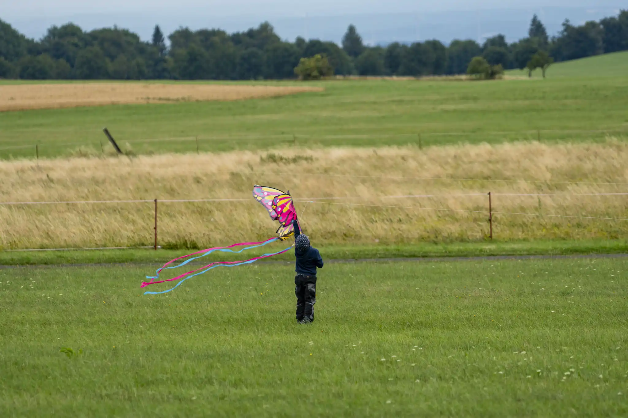 DACHZELT Sommer CAMP 2025 Drachen steigen