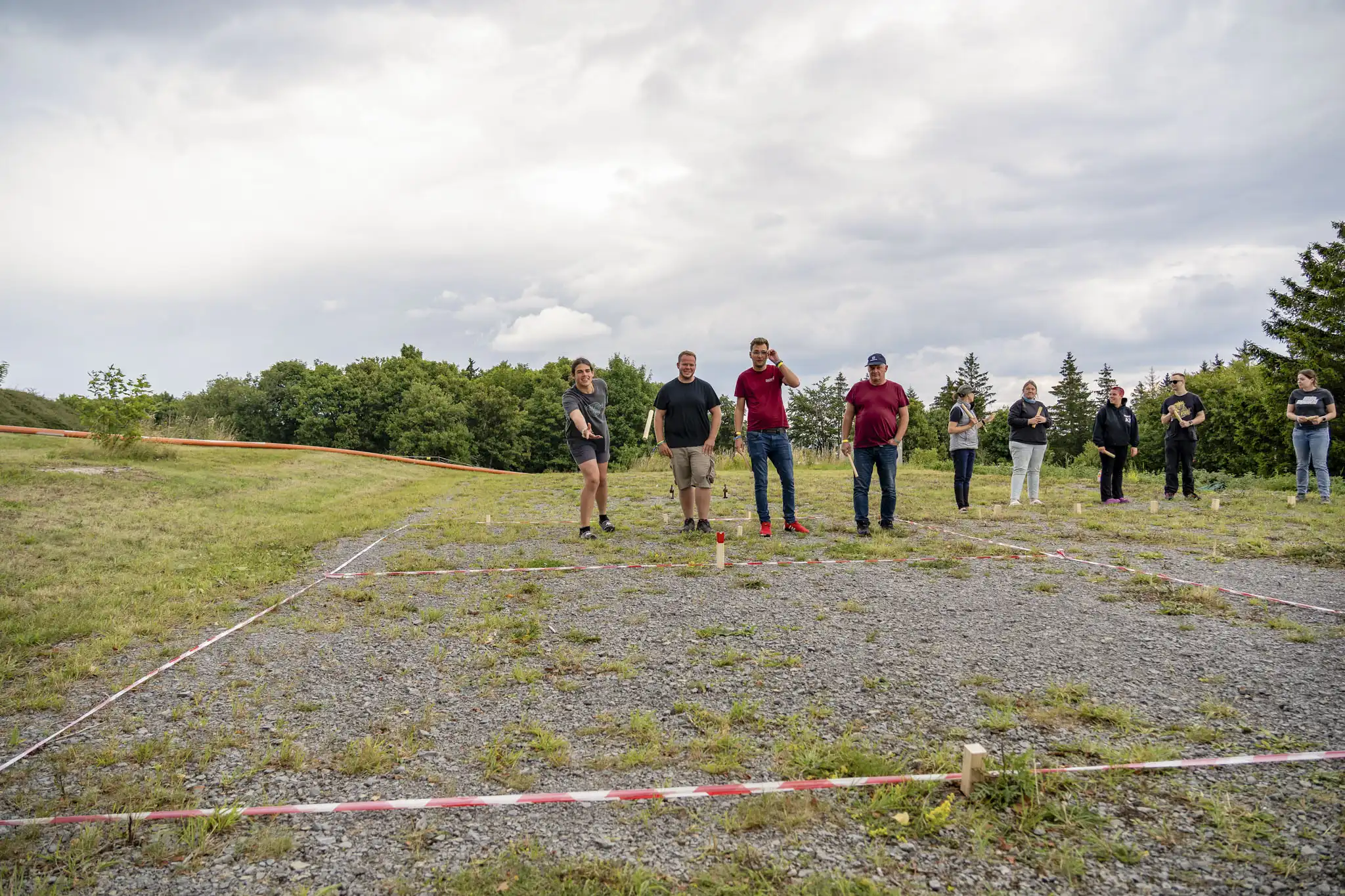 DACHZELT Sommer CAMP 2025 Aktivitäten Wikingerschach