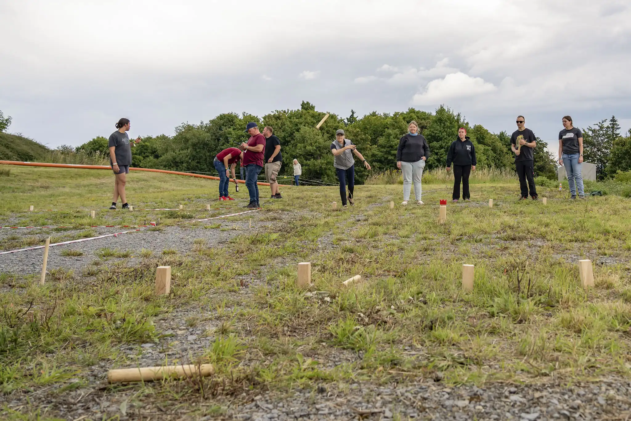 DACHZELT Sommer CAMP 2025 Aktivitäten Wikingerschach