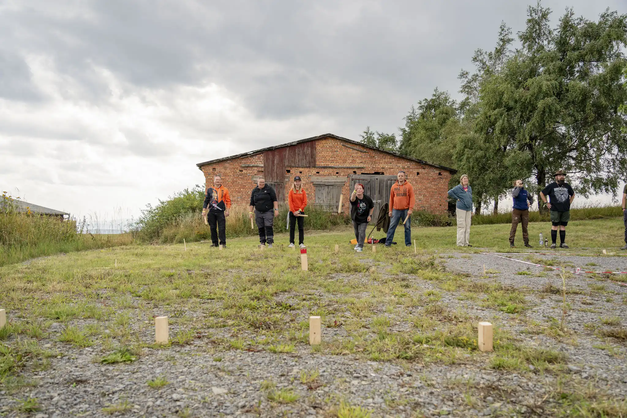 DACHZELT Sommer CAMP 2025 Aktivitäten Wikingerschach