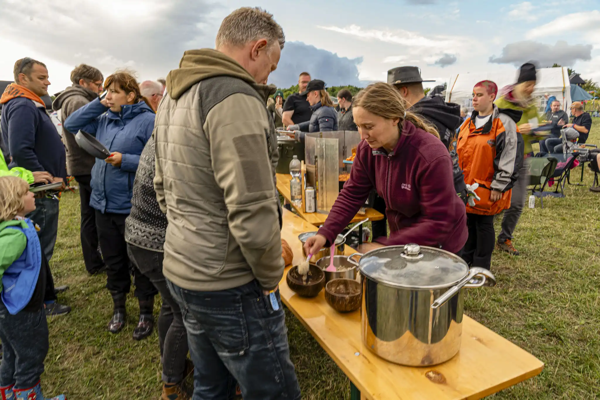 DACHZELT Sommer CAMP 2025 DZN Mahl