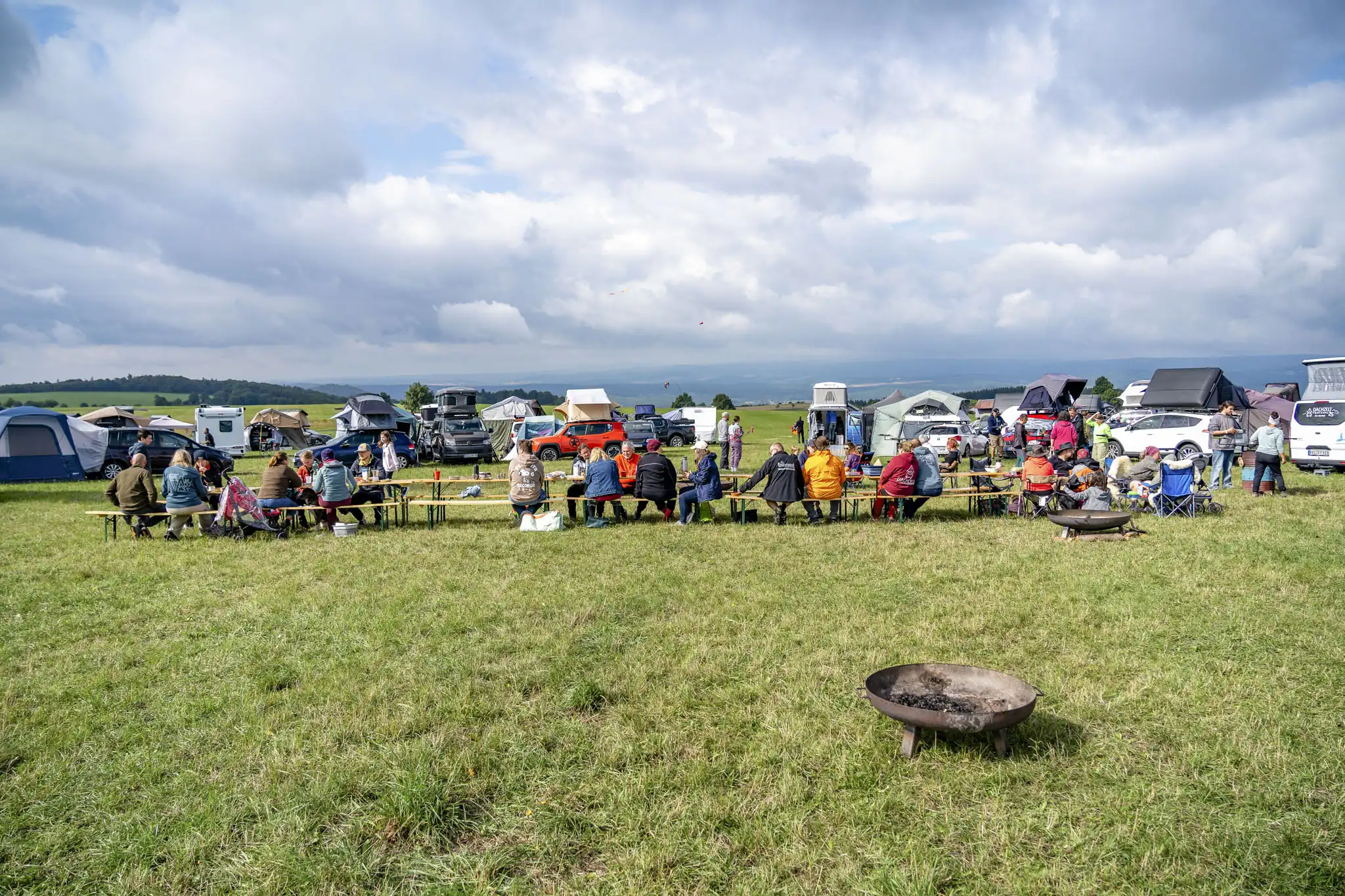 DACHZELT Sommer CAMP 2025 Frühstück