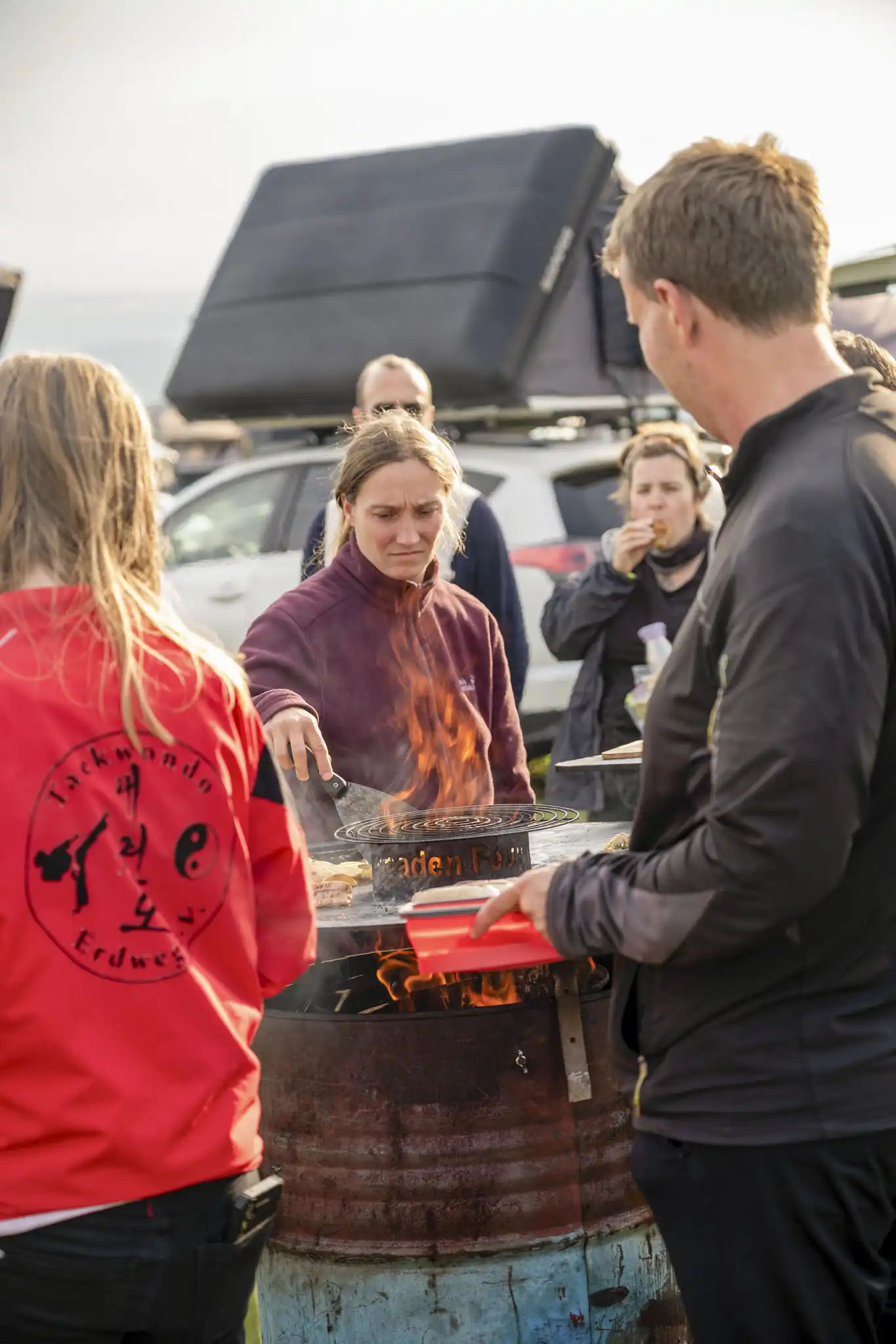 DACHZELT Sommer CAMP 2025 Feuertonnen