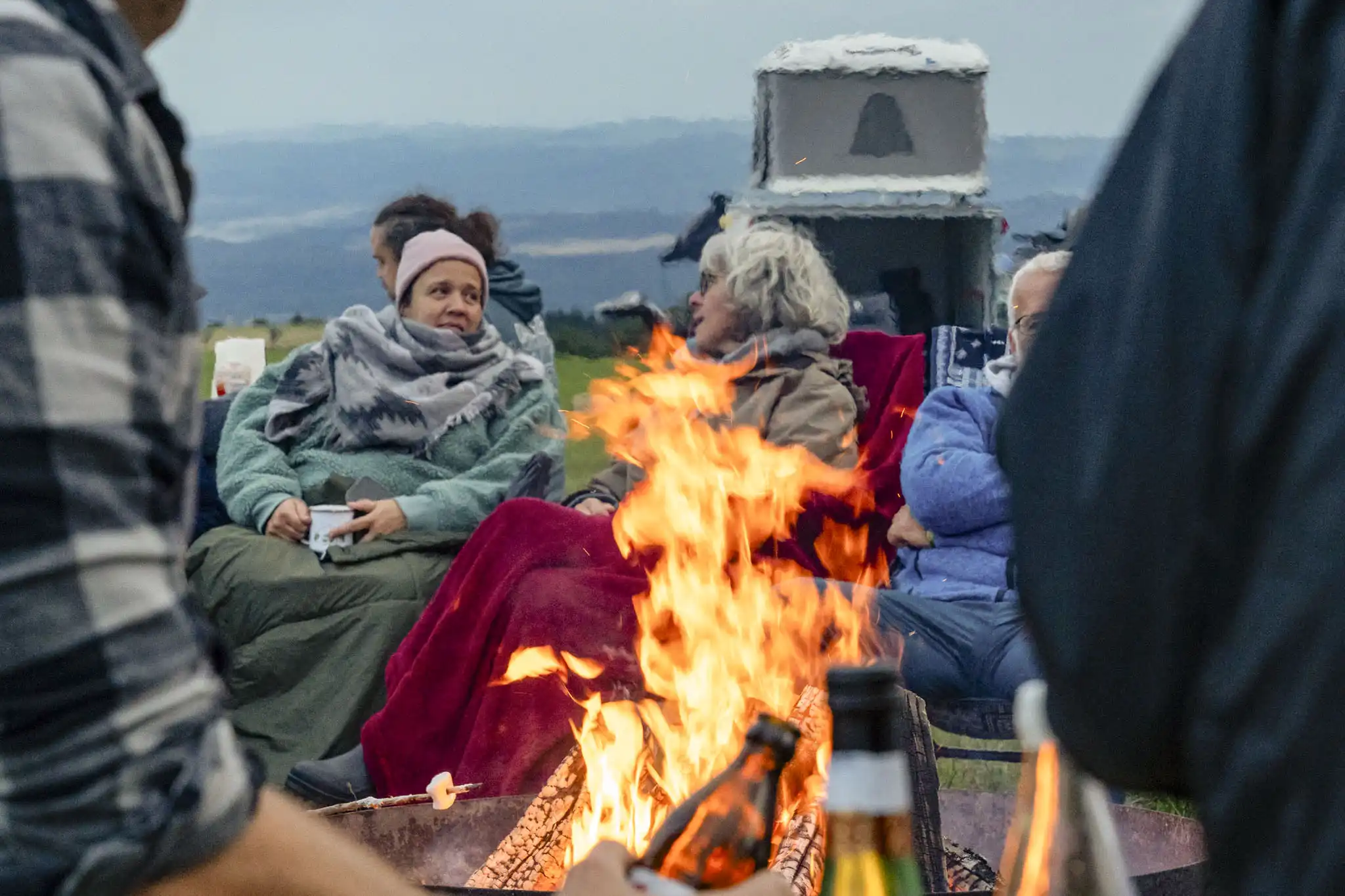 DACHZELT Sommer CAMP 2025 Lagerfeuer