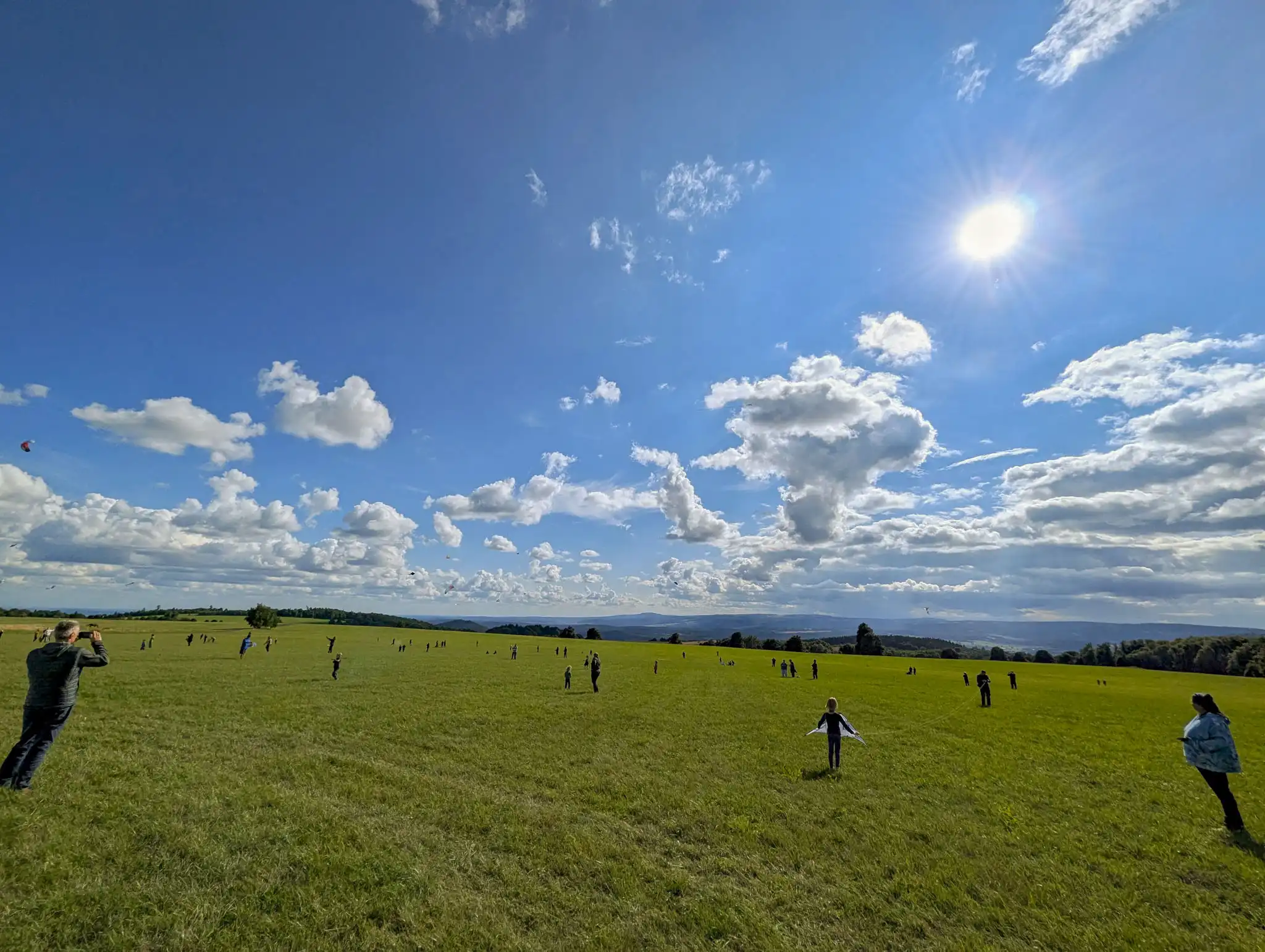 DACHZELT Sommer CAMP 2025 Drachen steigen