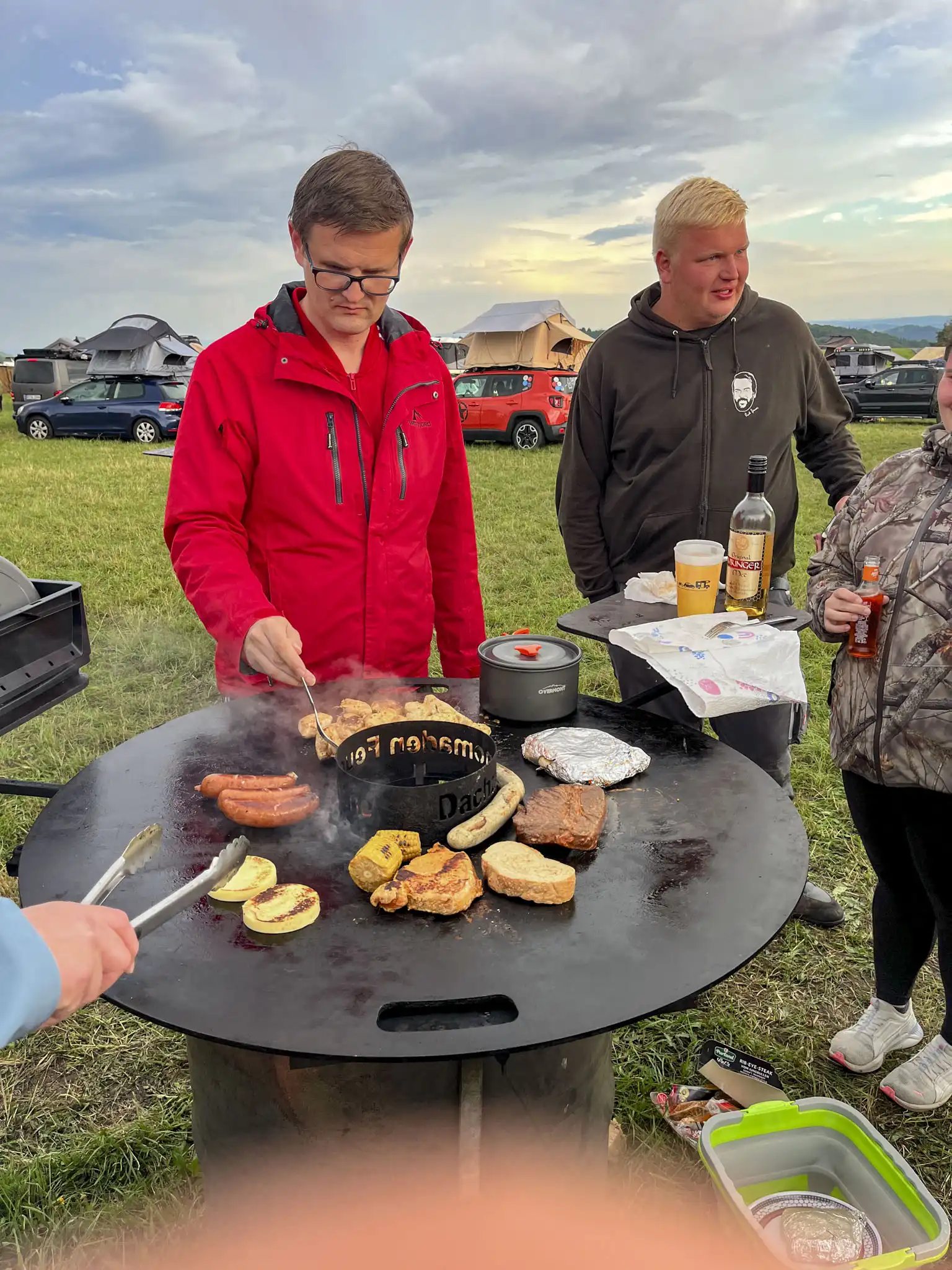 DACHZELT Sommer CAMP 2025 Feuertonnen