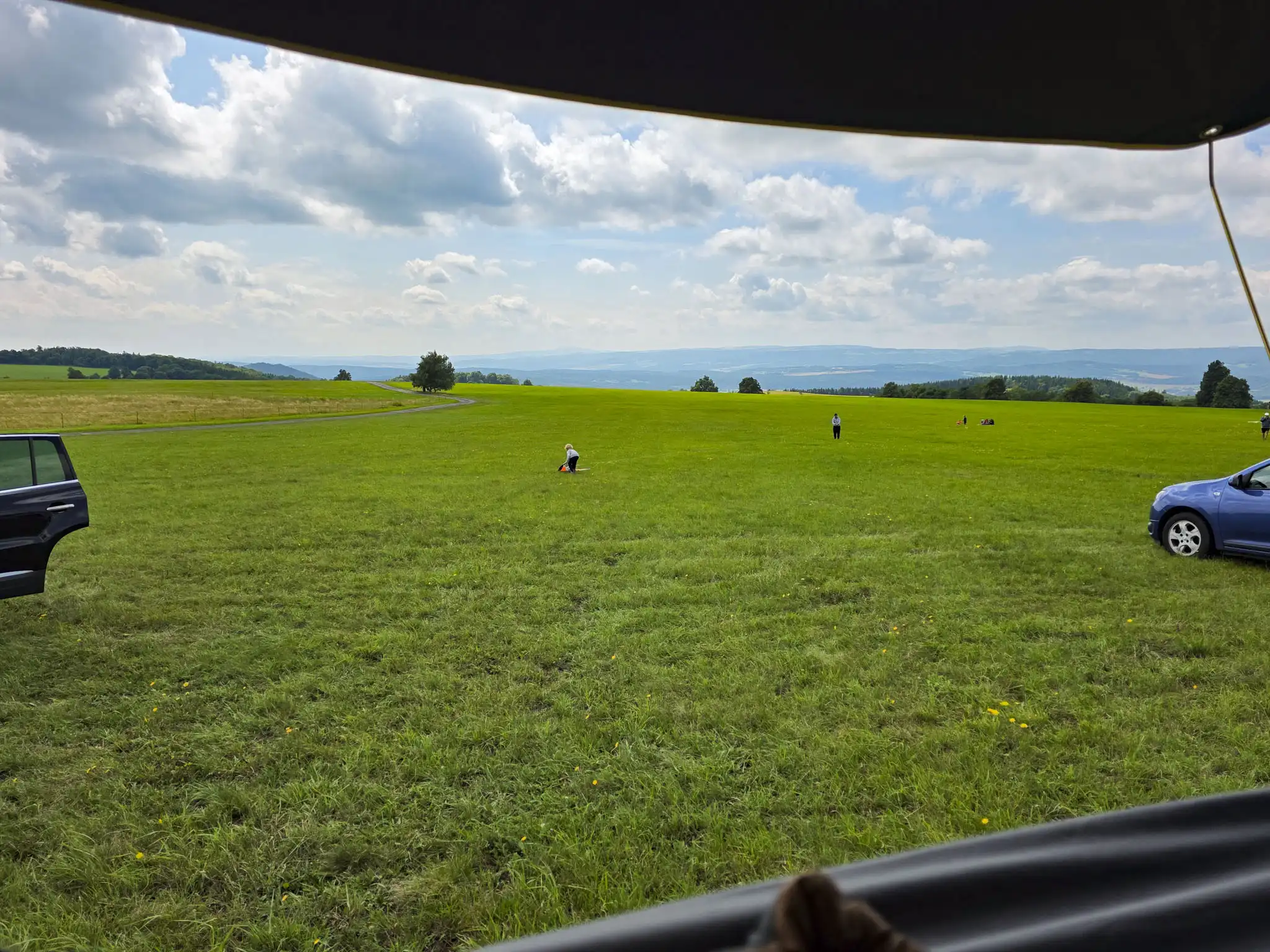 DACHZELT Sommer CAMP 2025 Aussicht