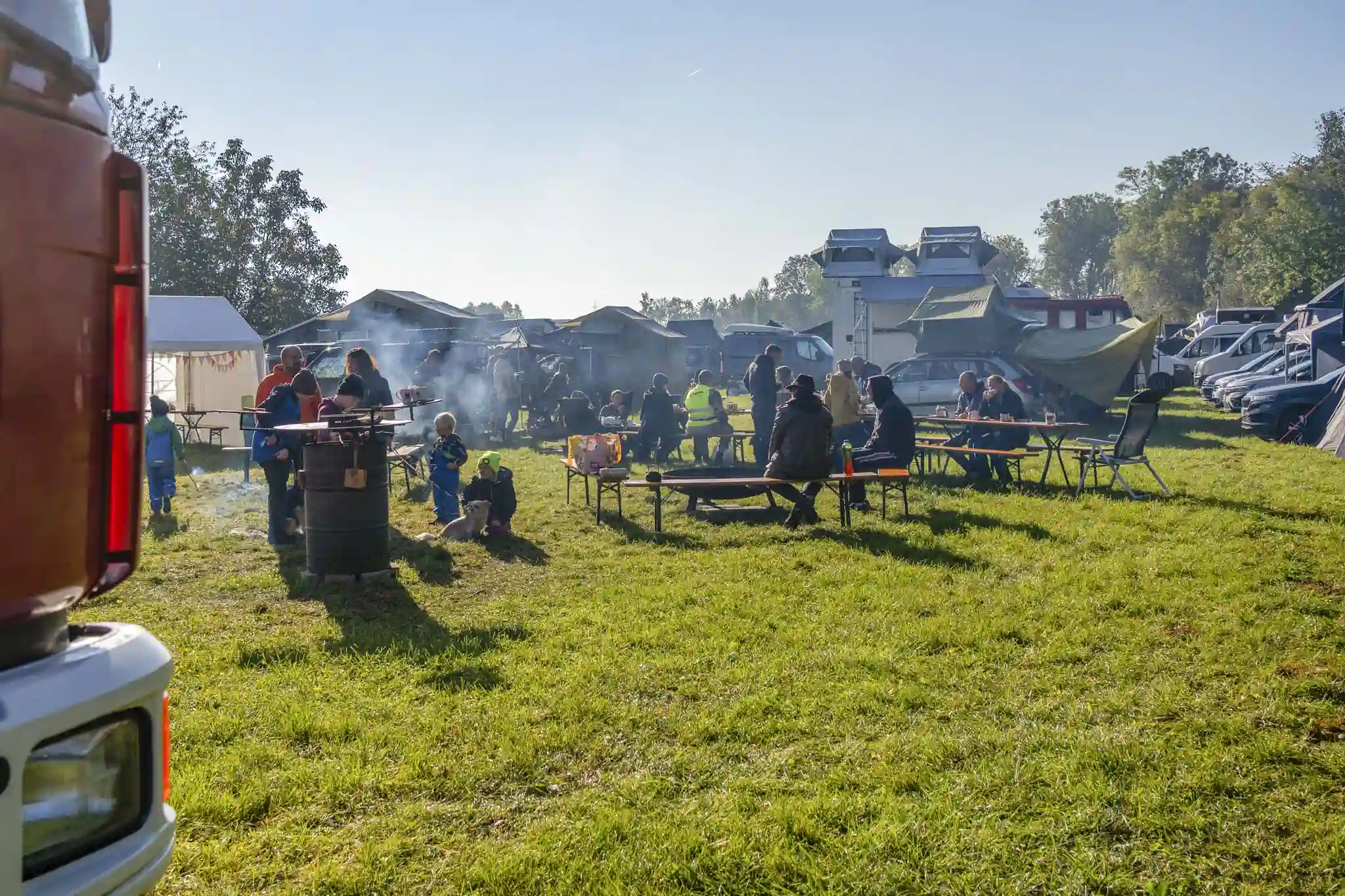 DACHZELT CAMP Bayern 25 Camp Area