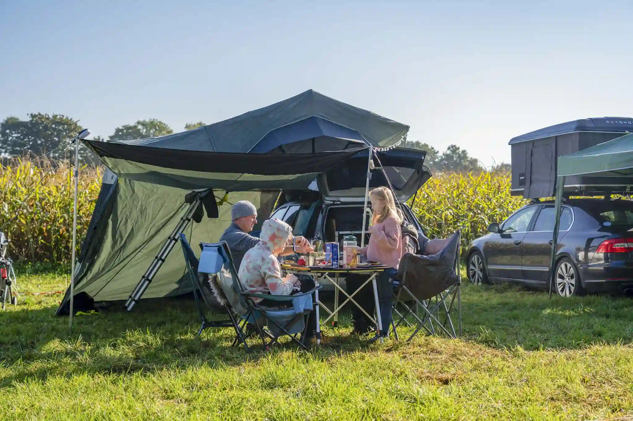 DACHZELT CAMP Bayern 25 Camp Area