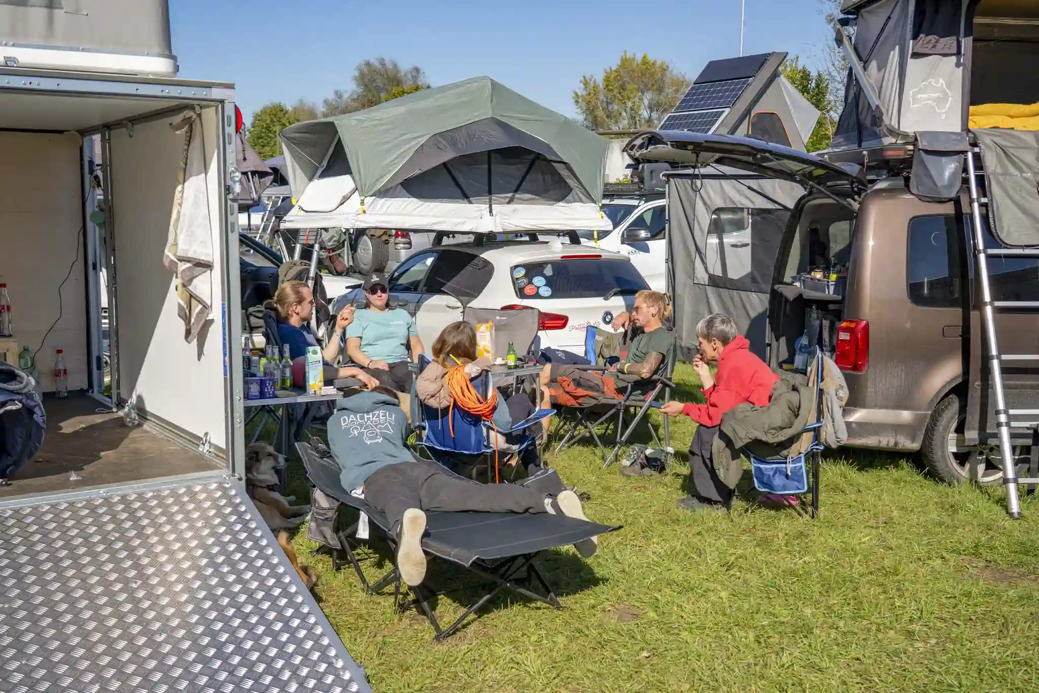 DACHZELT CAMP Bayern 25 Camp Area