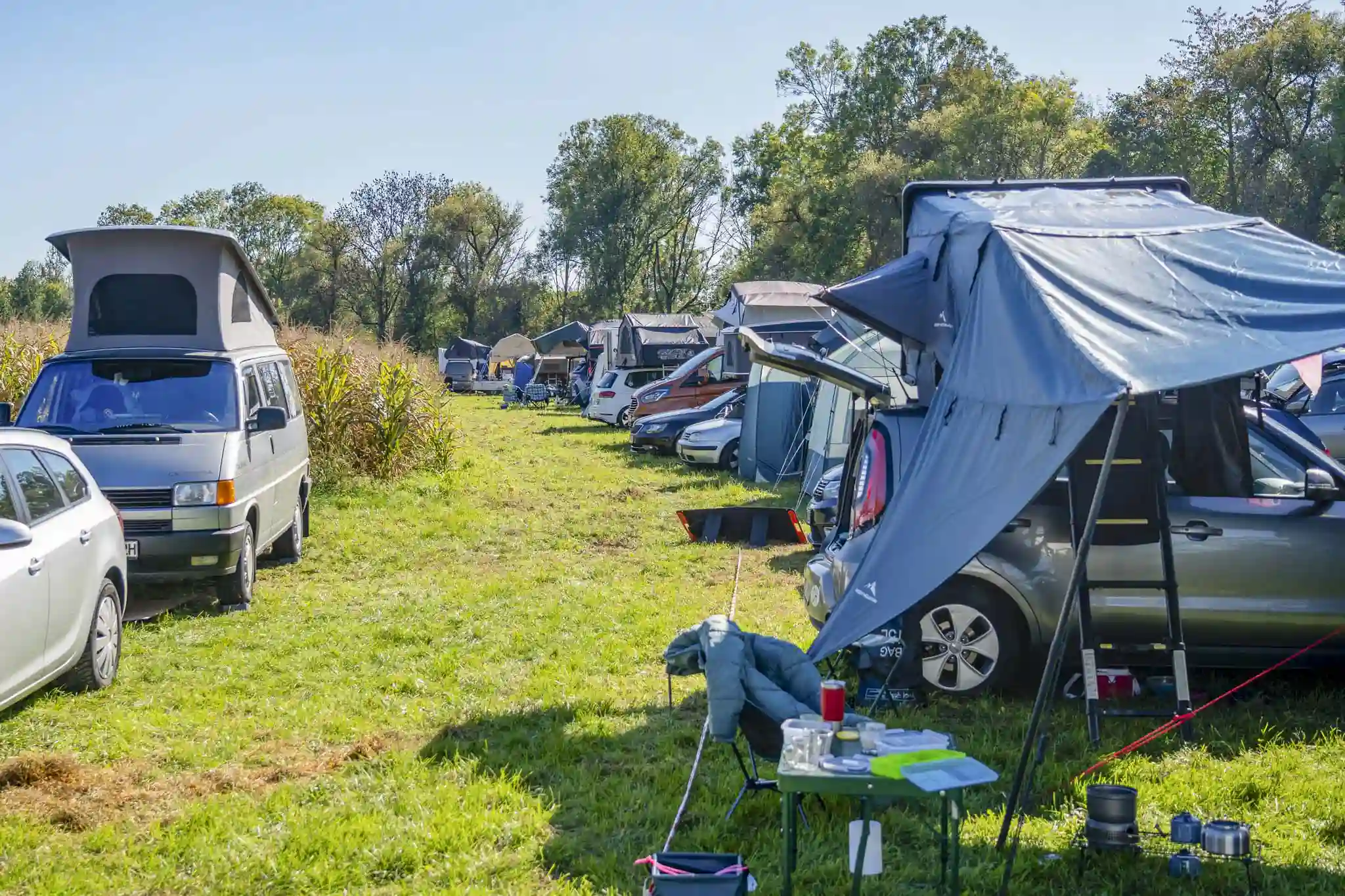 DACHZELT CAMP Bayern 25 Camp Area