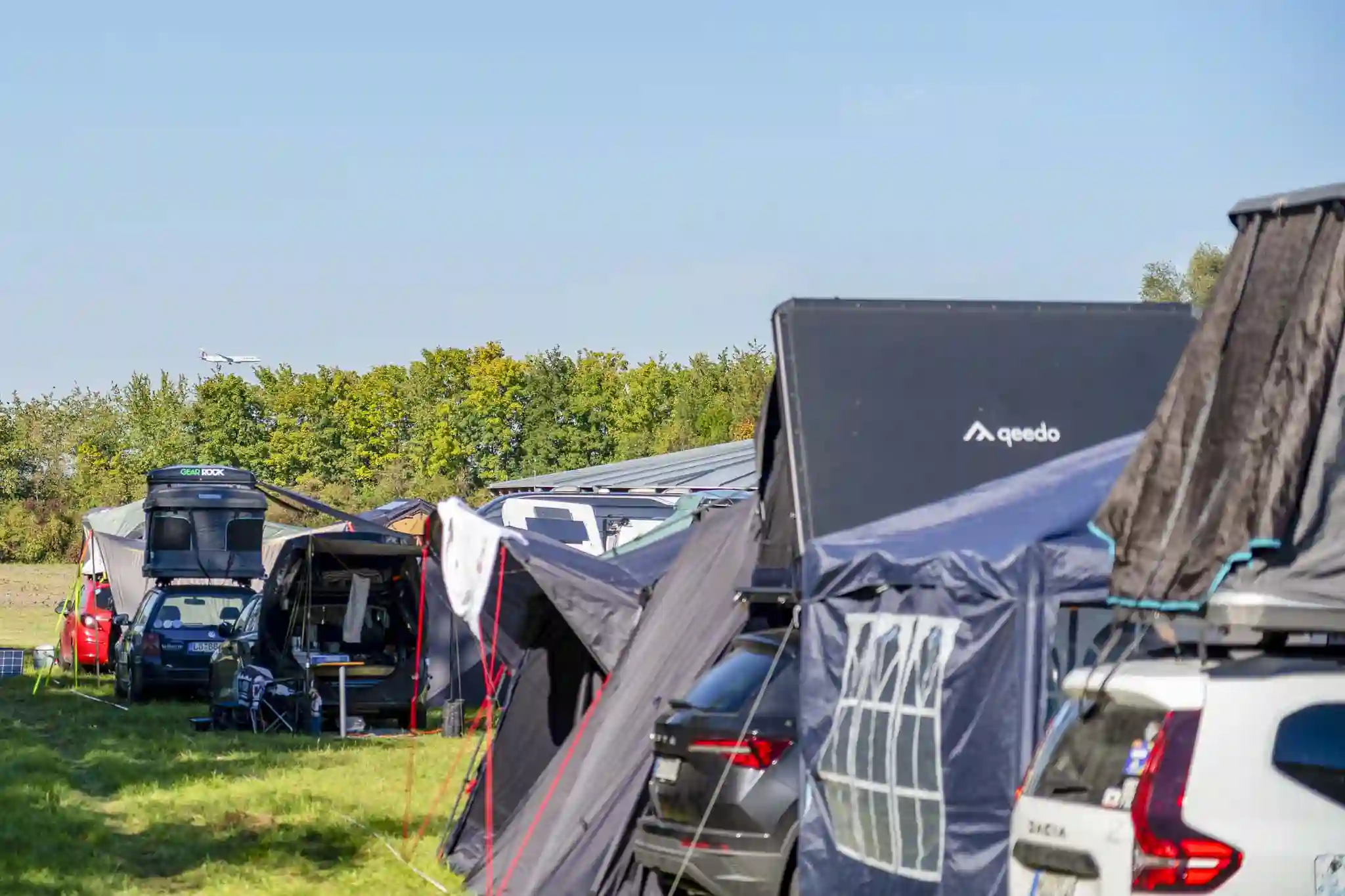 DACHZELT CAMP Bayern 25 Camp Area