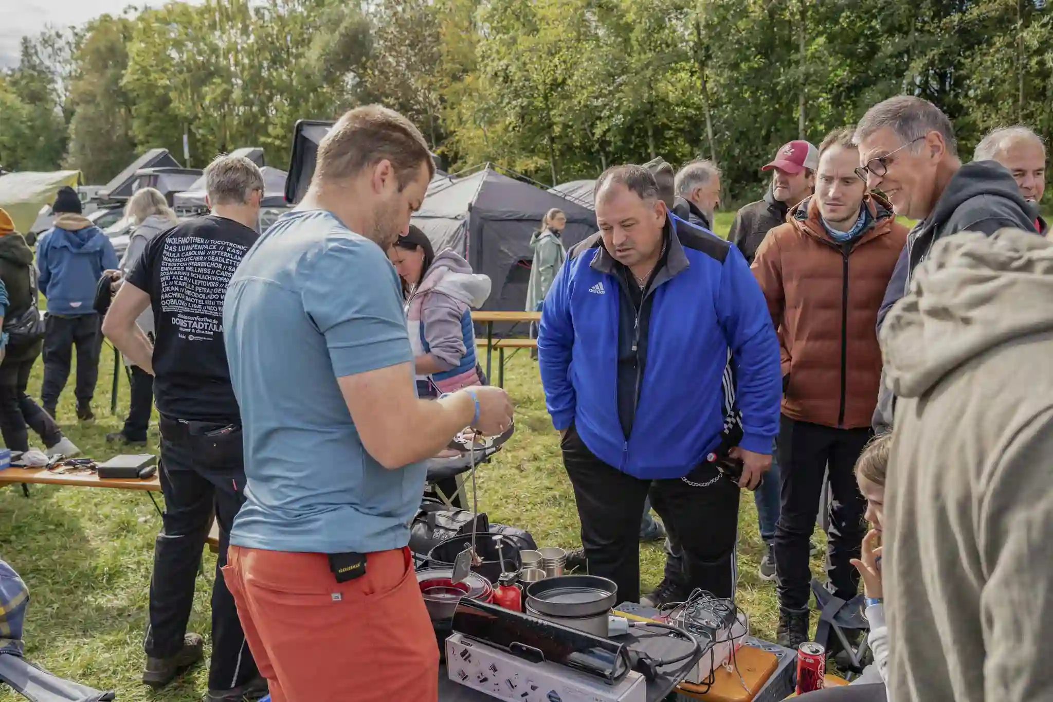 DACHZELT CAMP Bayern 25 Flohmarkt
