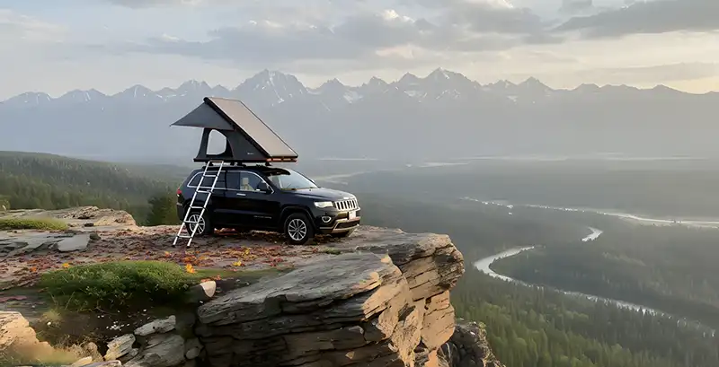 kingcamp dachzelte alu hartschalen flache dachzelte
