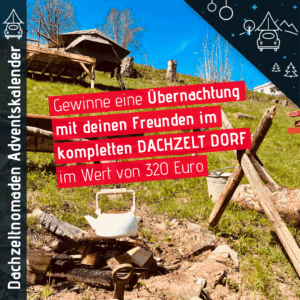 Dachzeltnomaden Adventskalender 2025 DZD ganzes Dorf