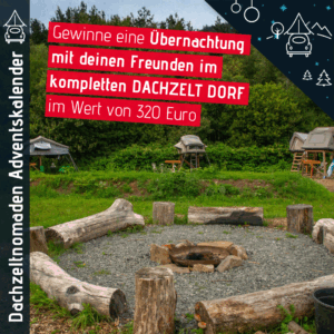 Dachzeltnomaden Adventskalender 2025 DZD ganzes Dorf