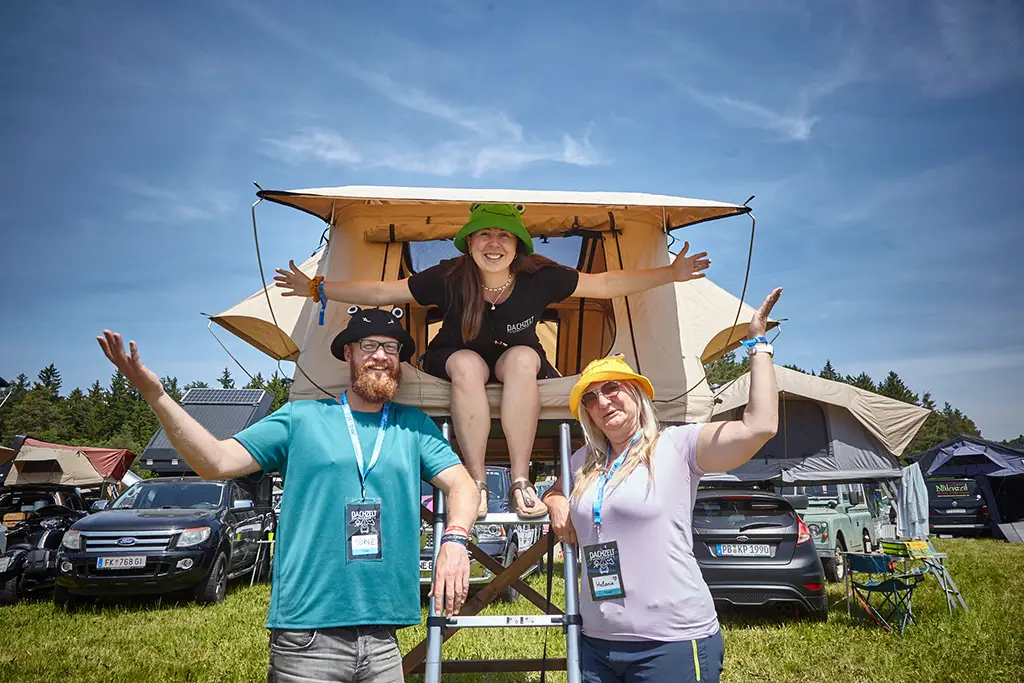 dachzelt hub outdoor messe camping abf hannover