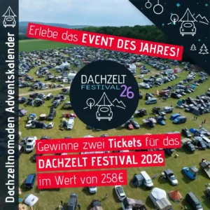 Dachzeltnomaden Adventskalender DZF26 Tickets