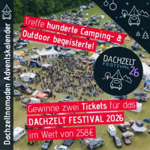 Dachzeltnomaden Adventskalender DZF26 Tickets