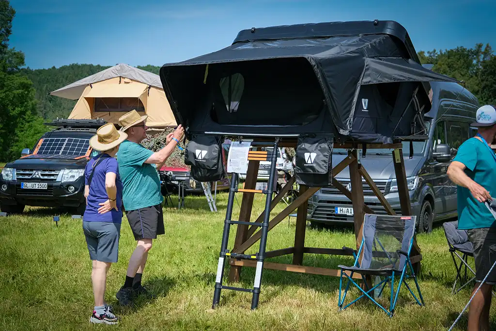 dachzelt hub abf hannover 