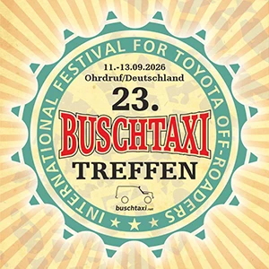 dachzeltnomaden-dachzelt-messen-treffen-buschtaxi-treffen-2026 buschtaxi treffen logo dachzelt messen und treffen